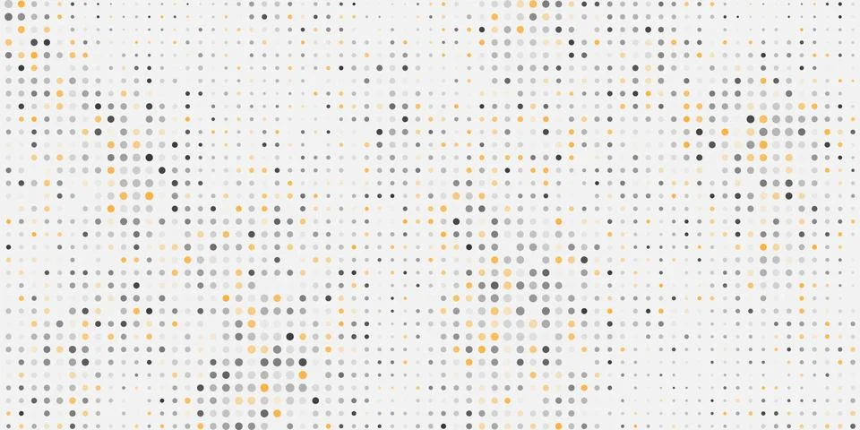 Abstract Colorful Spotted Pixels Pattern, Geometric Mosaic Texture - Genera.. Stock Illustration