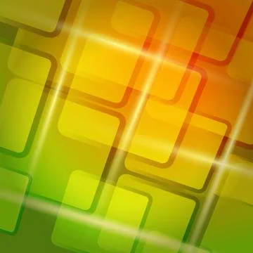 Abstract colorful square background Stock Illustration