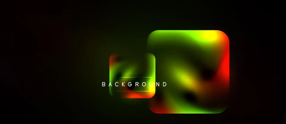 Abstract colorful square design. Gradient shapes create modern visual effect. Stockillustratie