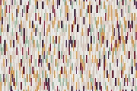 Abstract colorful square pattern design artwork template background. Stock Illustration