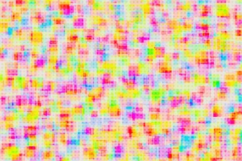 Abstract colorful square tech pattern design artwork background. vector eps10 Stock Illustration