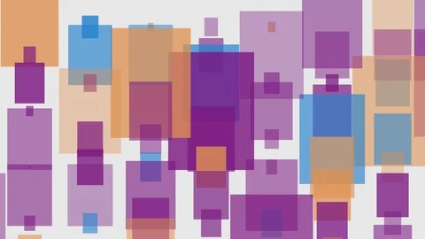 Abstract colorful stretching moving rectangles shape background New quality Stock-Footage 116965006