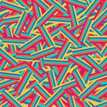 Abstract colorful stripe line rectangle pattern design artwork background. Illustrazione stock