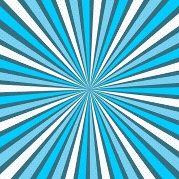 Abstract colorful striped pattern. Bright vector blue fashion background. Pop Stock Illustration