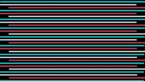 Abstract Colorful Stripes Background with Retro Horizontal Line Pattern Stock Footage 343634208