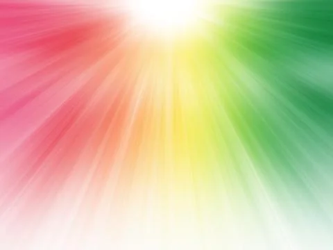 Abstract Colorful sun rays background Stock Illustration