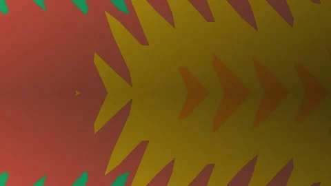 Abstract Colorful Sunburst Pattern Animation. Stock Footage 329291453