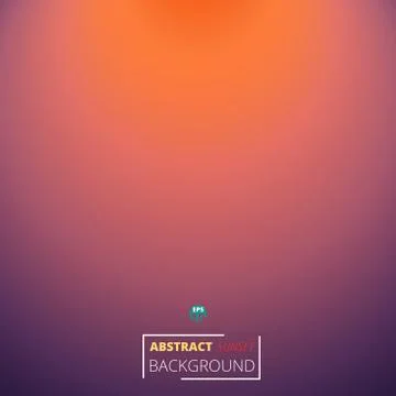Abstract of colorful sunset background. Stock Illustration