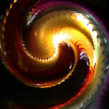 Abstract colorful swirl background Stock Illustration