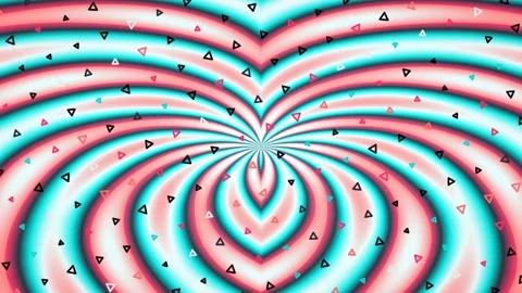 Abstract Colorful Swirl Patterns Forming Centered Vortex In Neon Light Tunnel Stock-Footage 328589173