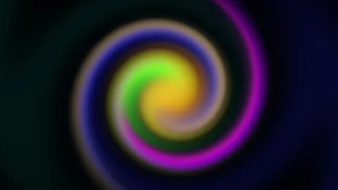 Abstract colorful swirling vortex motion background with dark void and vibr.. Stock Footage 336274216