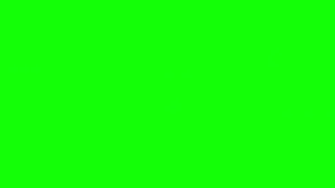 Abstract Colorful Symbols Exploding on a Green Background Stock Footage 305958677