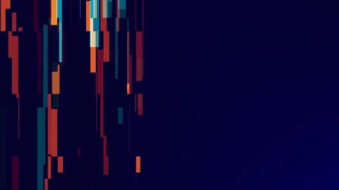 Abstract colorful tech line Stock Footage 165422326