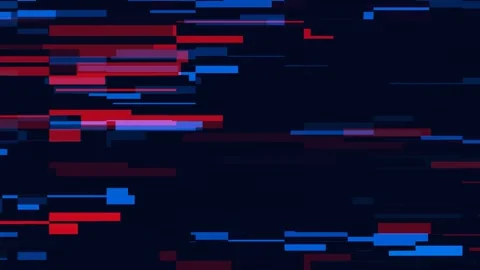 Abstract colorful tech line Stock Footage 165422327