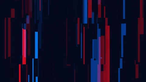 Abstract colorful tech line Stock Footage 165422331