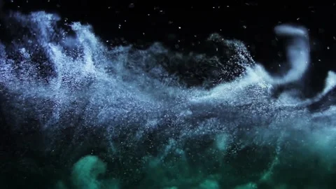 Abstract Colorful Technology Particles Background Stock Footage 151752289