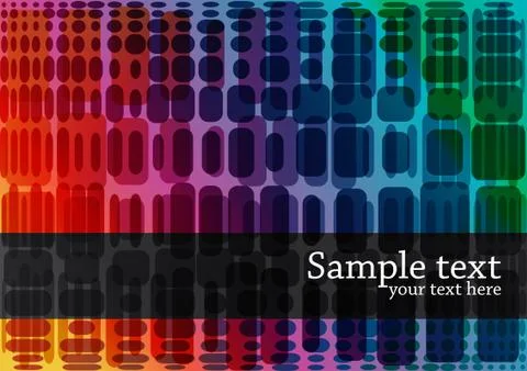Abstract colorful template 스톡 일러스트