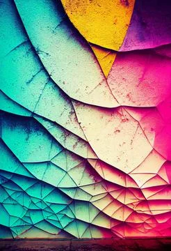 Abstract colorful textured surface pattern Stock Illustration
