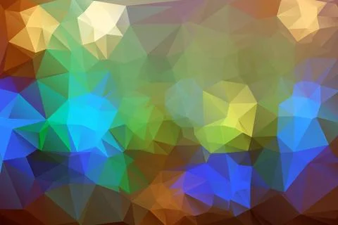 Abstract colorful triangle background for design. Retro pattern of geometr... Stock Photos