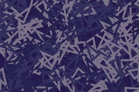 Abstract colorful triangle line background. 库存插图