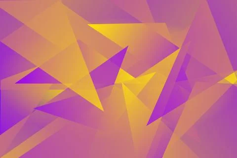 Abstract colorful triangle overlay vector background Stock Illustration