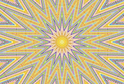 Abstract colorful triangles pattern Stock Illustration