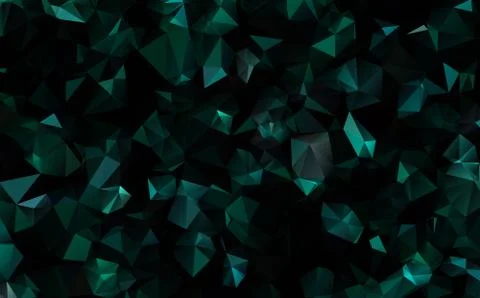 Abstract Colorful Triangular Background Stockillustratie