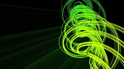 Abstract colorful twisted. Lines  Background. Stock Illustration