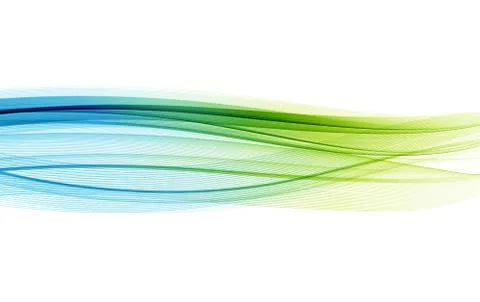 Abstract colorful vector background, color wave for design brochure, website Stock Illustration