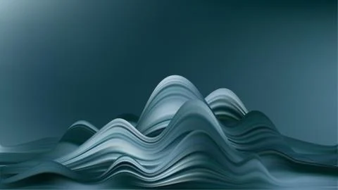 Abstract colorful vector background, gray flow liquid wave for design brochure Stock Illustration