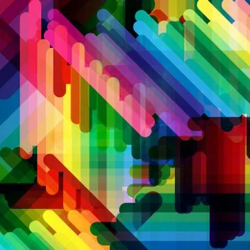 Abstract colorful vector background Stock Illustration