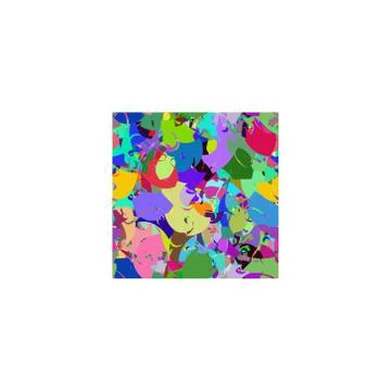 Abstract Colorful Vector Pattern. Many Different Shapes Illustrazione stock
