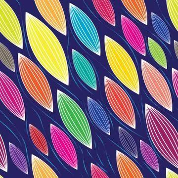 Abstract colorful vector, seamless background Stock Illustration