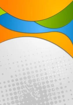 Abstract colorful vector waves background Abstract colorful vector waves b... Stock Photos