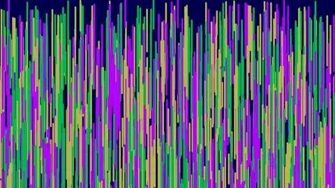 Abstract colorful vertical lines animation background Stock Footage 331344532