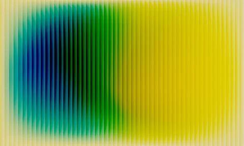 Abstract Colorful Vertical Lines Background with Vibrant Blue Green and Yel.. 스톡 일러스트