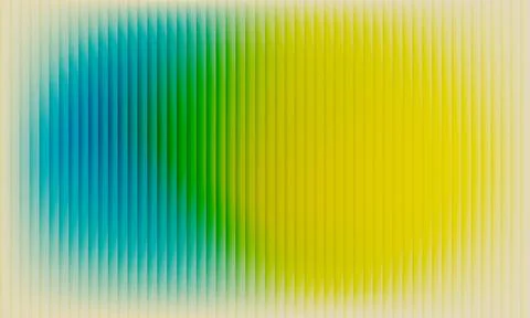 Abstract colorful vertical lines background with blue green and yellow grad.. Illustration
