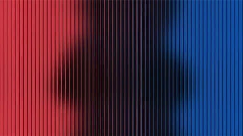 Abstract Colorful Vertical Lines Background with Gradient Effect. Stock Illustration