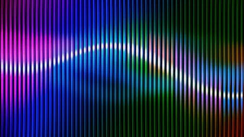 Abstract colorful vertical lines light wave background Stock Illustration