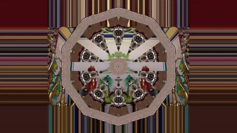 Abstract colorful visuals - China Style Stock Footage 150480960