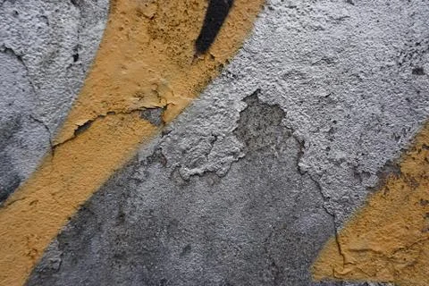 The abstract colorful wall texture pattern Foto stock