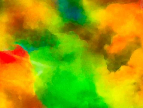 Abstract colorful watercolor for background Stock Illustration
