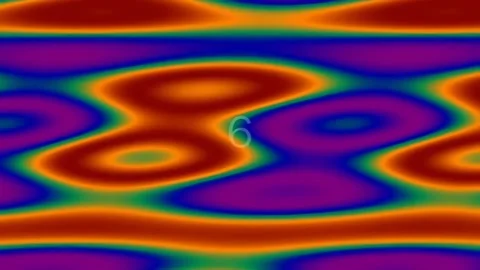Abstract colorful wave background: flowing vibrant gradient lines for creat.. Stock Footage 342115679