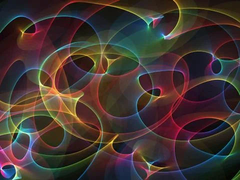 Abstract colorful wave design element Stock Illustration