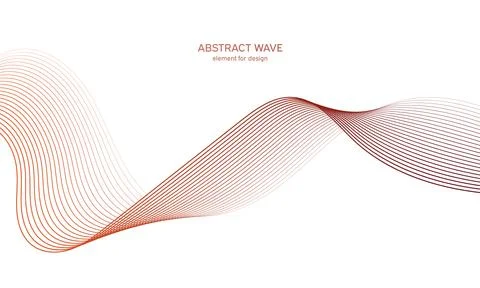 Abstract colorful wave element for design. Digital frequency track equalizer. Stock Illustration