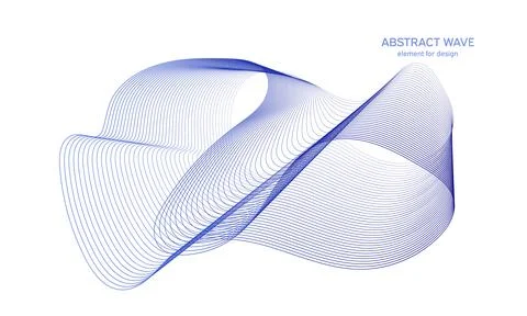 Abstract colorful wave element for design. Digital frequency track equalizer. Stock Illustration