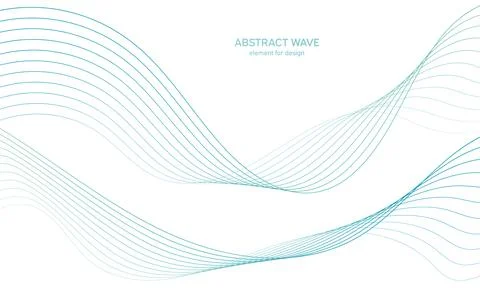 Abstract colorful wave element for design. Digital frequency track equalizer. Stock Illustration