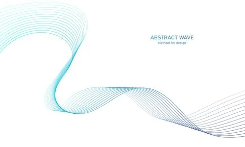 Abstract colorful wave element for design. Digital frequency track equalizer. Illustrazione stock