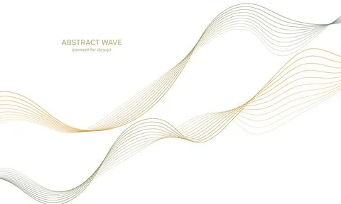 Abstract colorful wave element for design. Digital frequency track equalizer. Stock Illustration