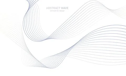 Abstract colorful wave element for design. Digital frequency track equalizer. Stock Illustration